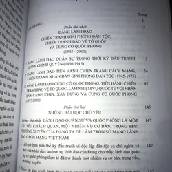 Tổng kết Đảng lãnh đạo quân sự và quốc phòng trong Cách mạng Việt Nam 1945-2000 708138