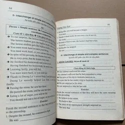 Transformation of sentences - phép biến câu 703411