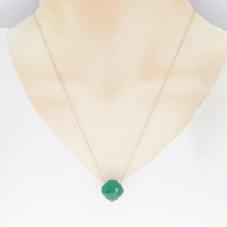 K18YG Đá ngọc bích Dây chuyền 14.22CT - Hàng hiệu Chính hãng 862643