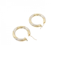 Bông tai 750YG/750WG - Hàng hiệu Authentic 869256