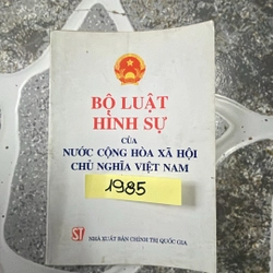 [Luật] Bộ luật hình sự 1985