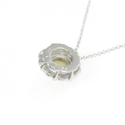 Dây chuyền Chrysolite Cat's Eye PT900/PT850 1.25CT - Hàng hiệu Chính hãng 856176