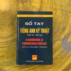 SỔ TAY TIẾNG ANH KỸ THUẬT 