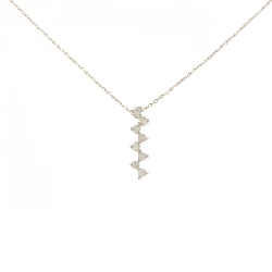 K18PG Dây chuyền kim cương 0.15CT - Hàng hiệu Chính hãng