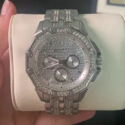 Đồng hồ cơ BULOVA đính đá 968607