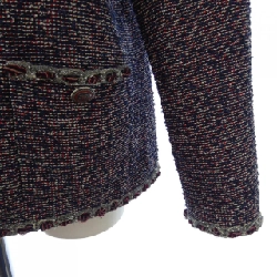 Áo khoác không cổ CHANEL 634863