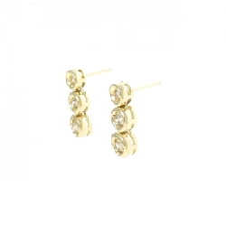 K18YG Bông tai kim cương 0.2CT - Hàng hiệu Chính hãng 876652