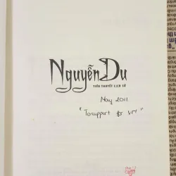 Tiểu thuyết lịch sử của Nguyễn Thế Quang: NGUYỄN DU (416 trang) 1003737