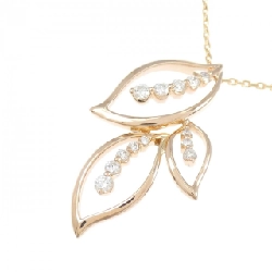 K18PG Dây chuyền kim cương 0.33CT - Hàng hiệu Authentic 857827