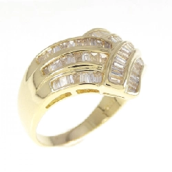 Nhẫn kim cương K18YG 1.00CT