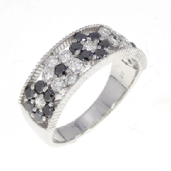 Nhẫn kim cương hoa K18WG 1.07CT - Hàng hiệu Authentic