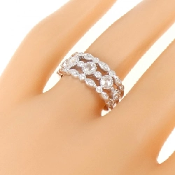 Nhẫn kim cương K18WG 0.36CT 669887