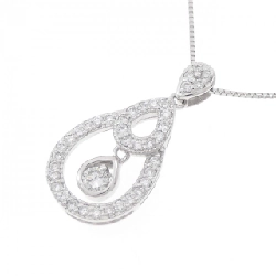 K18WG Dây chuyền kim cương 0.50CT - Hàng hiệu Chính hãng 866614