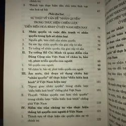 Sự thật vấn đề dan chủ và nhân quyền trong chiến lược “diễn biến hoà bình” ở Việt Nam 722968