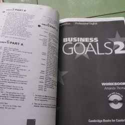 [Tiếng Anh căn bản] Aroma - Business Goals 2 - A4 Elementary 2 - Student's boo 1023197