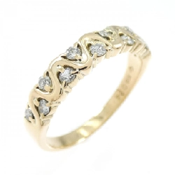 Nhẫn kim cương K18YG 0.24CT