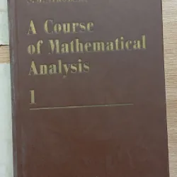Sách Toán A Course of Mathematical Analysis 906771