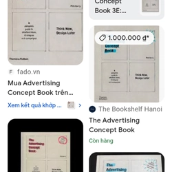 The Advertising Concept Book - Thánh kinh tk quảng cáo (hiếm, giá Amazon 2500K, bán 999 524755