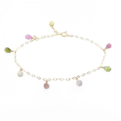 K18YG Tourmaline Bracelet 4.30CT - Hàng hiệu Authentic 878628