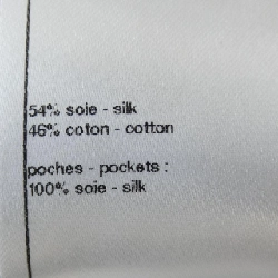 Jacket không cổ CHANEL P72002K10363 22C 631619