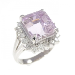 Nhẫn Kunzite PT900 8.13CT - Hàng hiệu Chính hãng