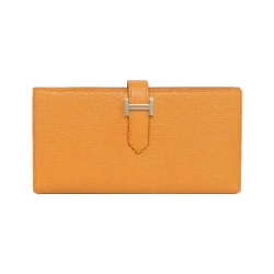 【Sản phẩm chưa sử dụng】Ví Hermes Béarn Soufflé 039078CK