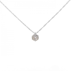 PT1000 Solitaire Dây chuyền kim cương 0.848CT - Hàng hiệu Authentic