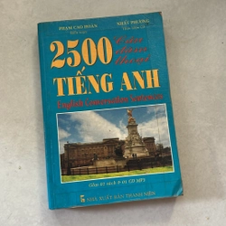 2500 câu đàm thoại Tiếng Anh