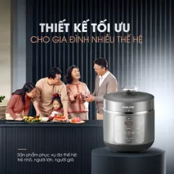 KALITE KPC5001 – Nồi áp suất đa năng – Nấu canh, hầm thịt, nấu súp cực tiện lợi 696315