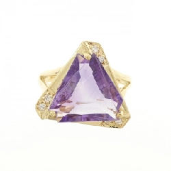 Nhẫn Amethyst K18YG 6.00CT 670113