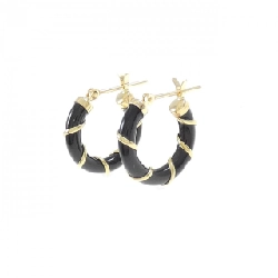 K18YG Onyx Bông tai - Hàng hiệu Chính hãng 871429