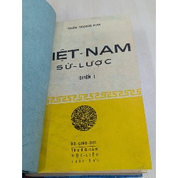 Việt Nam Sử Lược - Trần Trọng Kim xuất bản  trước 1975 129880