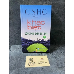 Khác biệt sống theo cách của bạn-Osho-Sách mới,giấy xốp có chấm ố nhẹ Sách kỹ năng STB0302