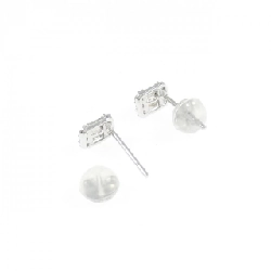 K18WG Bông tai kim cương 0.20CT - Hàng hiệu Chính hãng 867747