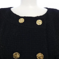 【Mã giảm giá】【Cổ điển】Áo khoác không cổ CHANEL 640636