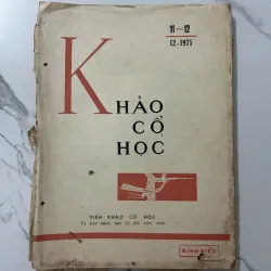 Khảo cổ học (Số 11-12/1971) – Viện Khảo cổ học 1023431