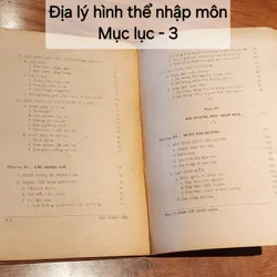 Sách trước 1975 - ĐỊA LÝ HÌNH THỂ NHẬP MÔN 702915