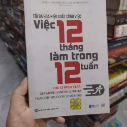 Sách: Việc 12 tháng làm trong 12 tuần (B1)