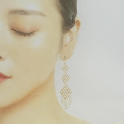 Bông tai K18YG Samantha Tiara 666444