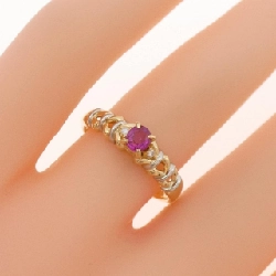 Nhẫn Ruby K18YG/PT900 0.28CT - Hàng hiệu Chính hãng 854858