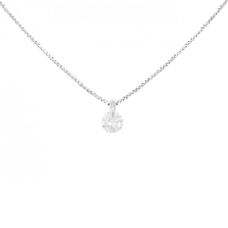 Dây chuyền kim cương PT900 Solitaire 0.52CT - Hàng hiệu Chính hãng