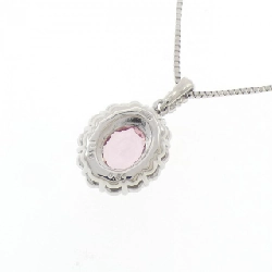 Dây chuyền Sapphire Padparadscha PT900/PT850 1.115CT - Hàng hiệu Chính hãng 856893