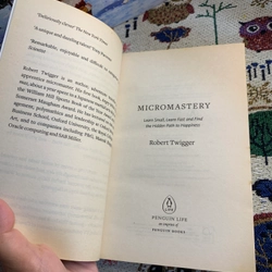 Sách ngoại văn Micromastery - 39 kỹ năng để giúp bạn tìm được hạnh phúc, 80% 332128