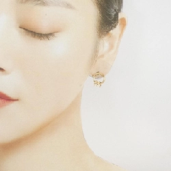 K18YG Bông tai - Hàng hiệu Authentic 868473