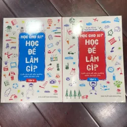 Học cho ai ? Học để làm gì ? Combo 2 tập . Cuốn sách gối đầu giường dành cho học sinh 