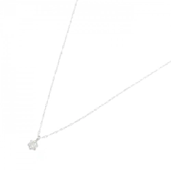 K18WG/750WG Solitaire Dây chuyền kim cương 0.2CT - Hàng hiệu Chính hãng 864840