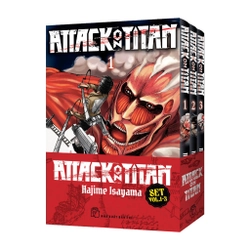 Truyện tranh - Attack On Titan: Tập 1 - 3 (Bộ 3 Tập) - NXB Trẻ