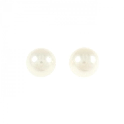 K14WG Bông tai ngọc trai Akoya 7.6mm - Hàng hiệu Chính hãng