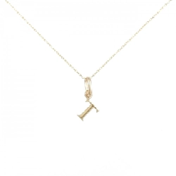 K10YG Chữ cái T Dây chuyền - Hàng hiệu Chính hãng