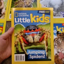 Combo 18 cuốn tạp chí khoa học tiếng Anh Nat Geo cho bé 732926